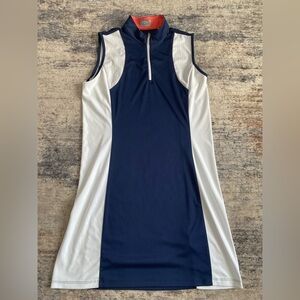 Callaway Navy and White dress